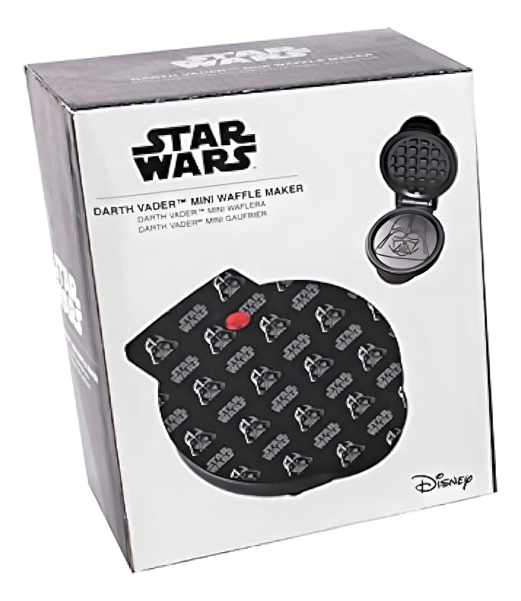 Uncanny Brands Darth Vader Mini Waffle Maker - Pequeño Elect