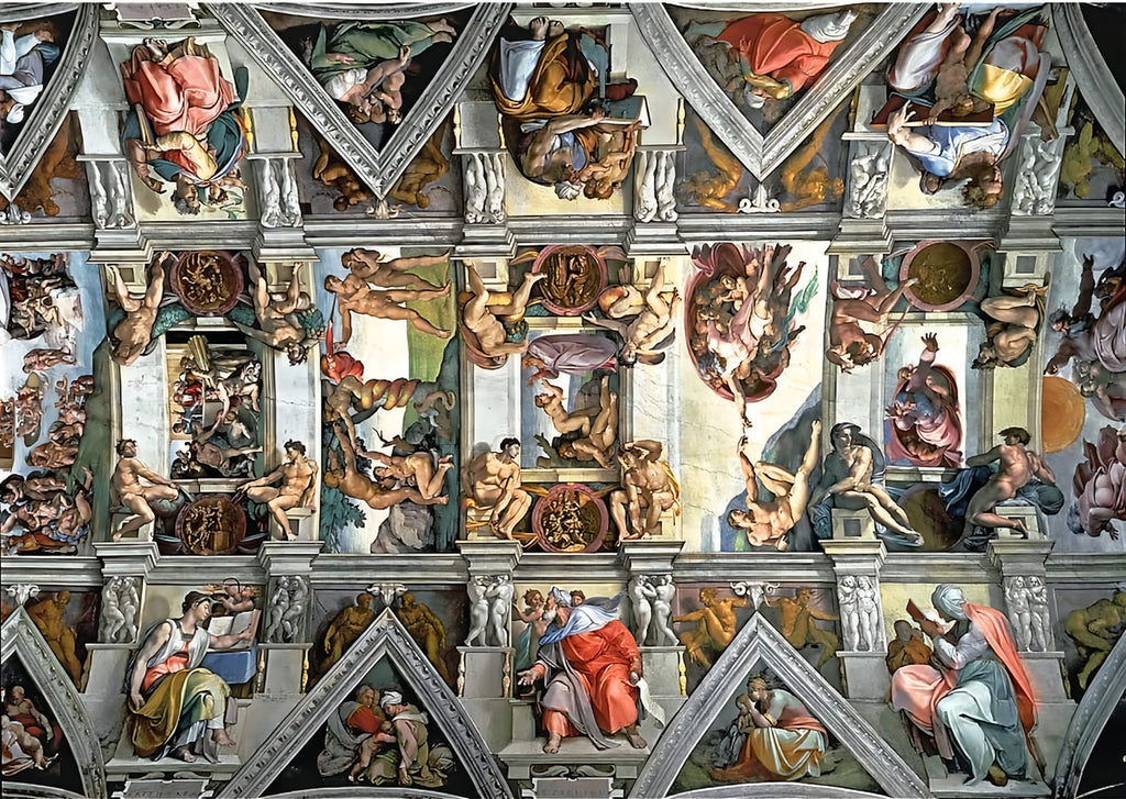 Rompecabezas Capilla Sixtina 6000 Pz Gran Reto Trefl Vatican