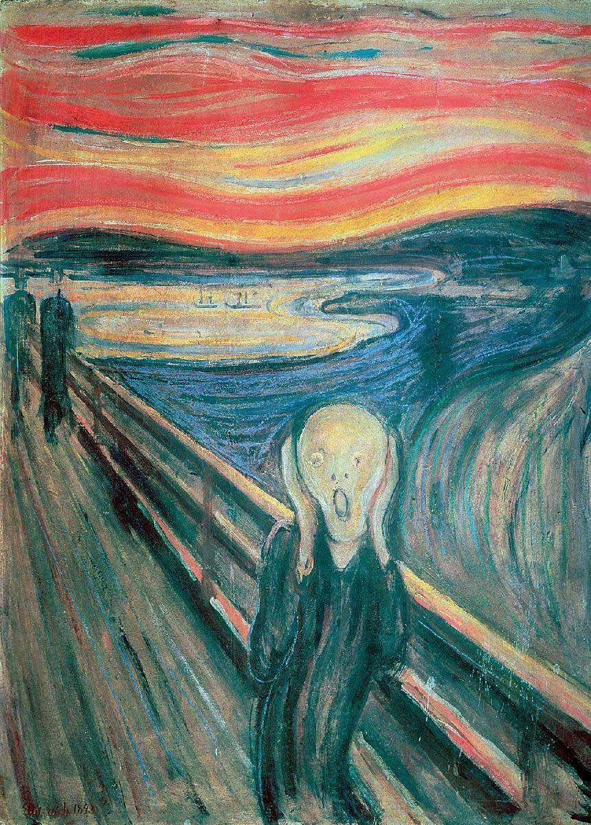 Edvard Munch El Grito Mini Rompecabezas 500 Piezas Tomax