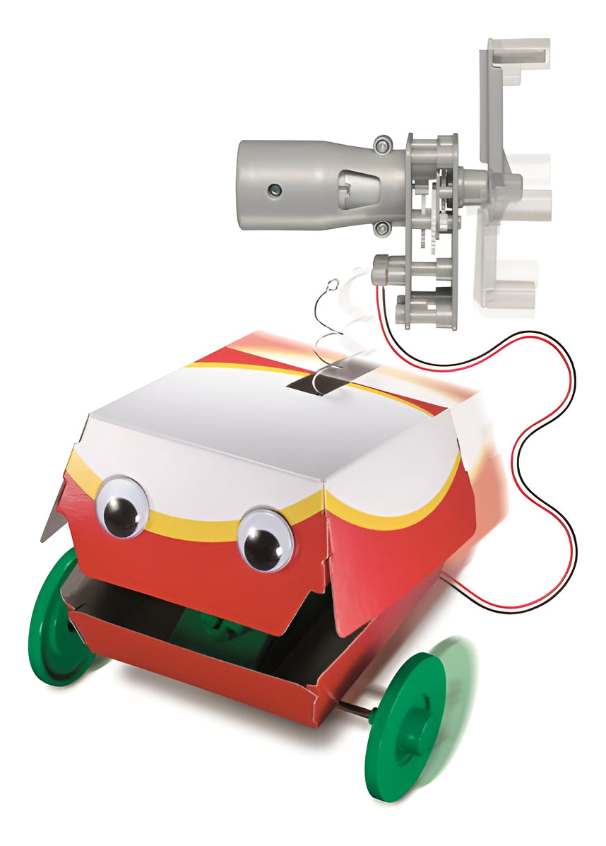 4m Robot Dynamo Generador Set Didactico Cientifico P/armar