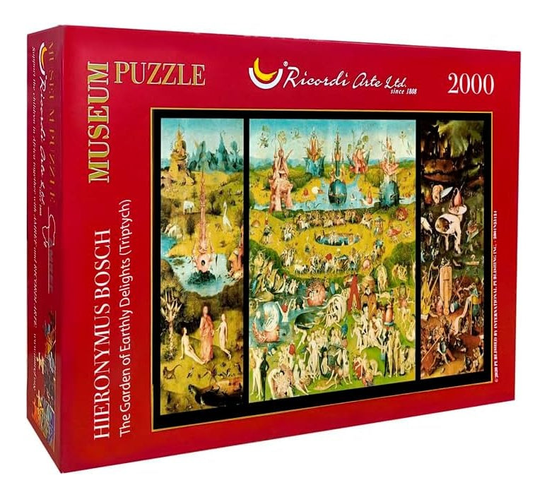 Bosco Jardin Delicias Rompecabezas Ricordi 2000 Piezas
