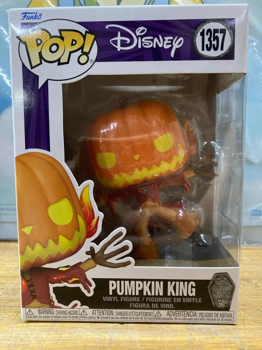 Funko Pop! El Extraño Mundo De Jack - Pumpkin King #1357