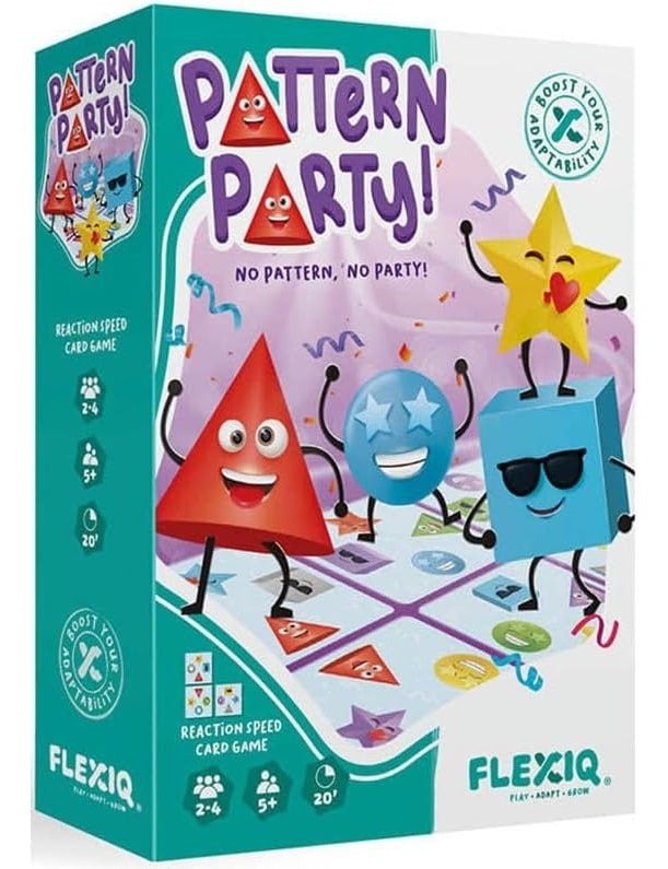 Juego De Mesa Pattern Party Flexiq Estrategia Y Habilidad Para Niños