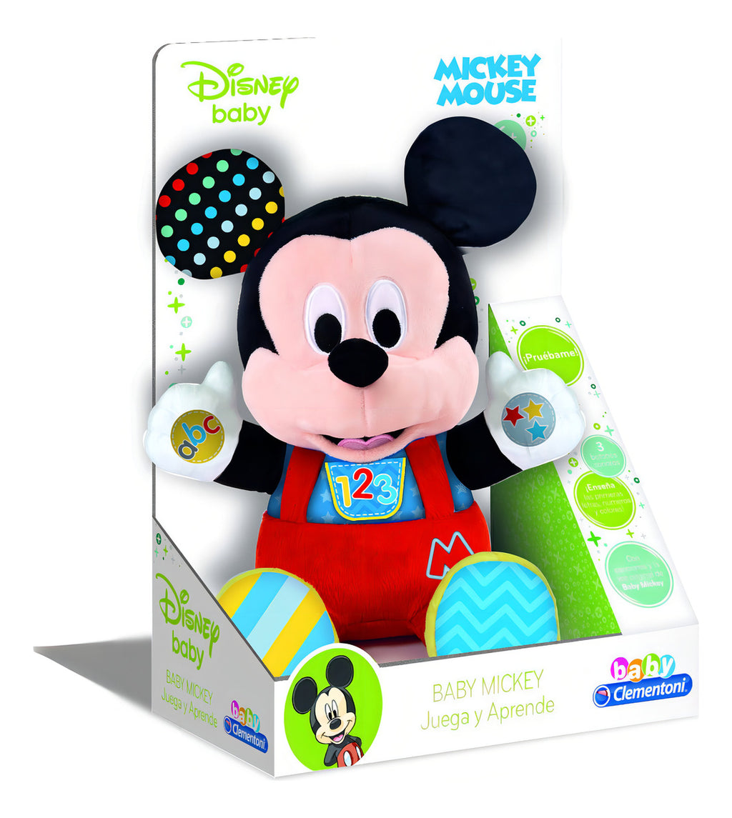 Disney Baby Mickey Mouse Peluche Canta Conmigo Clementoni