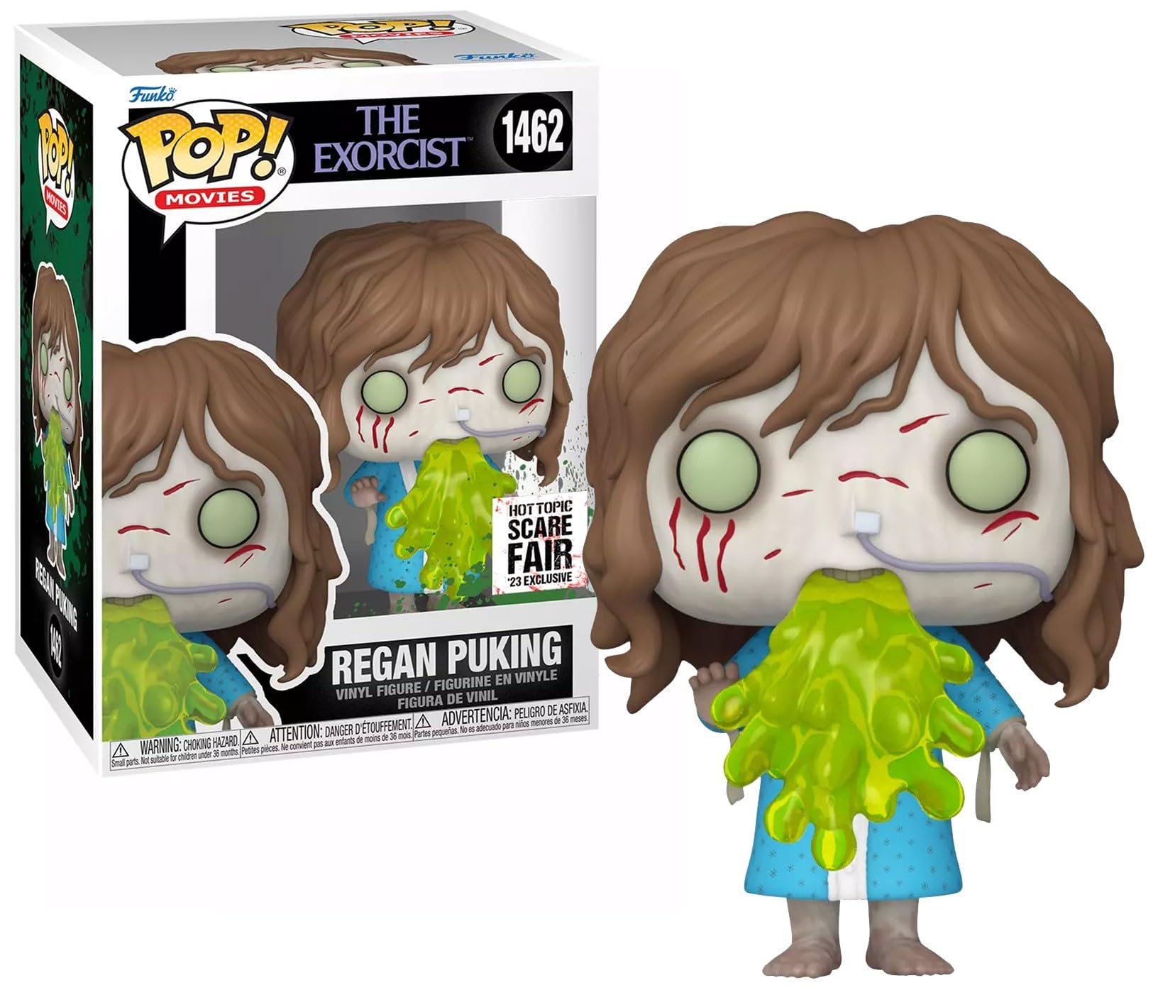 Funko Pop! Películas: Exorcist - Figura de vinilo coleccionable Regan (TRL) (Exc) - Productos oficiales - Juguetes para niños y adultos - Figura modelo para coleccionistas y exhibiciones