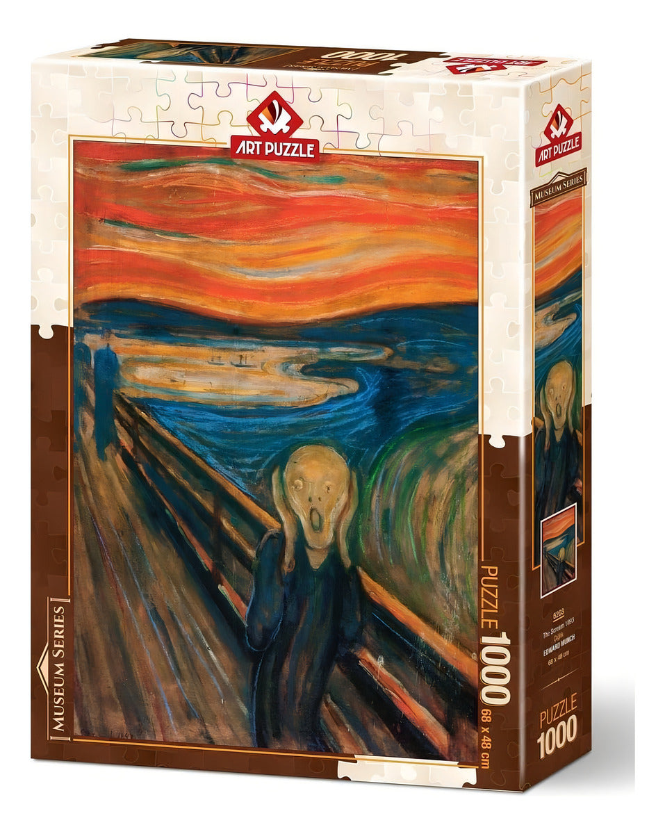 Rompecabezas Arte Scream Art Puzzle 1000 Piezas Cartón