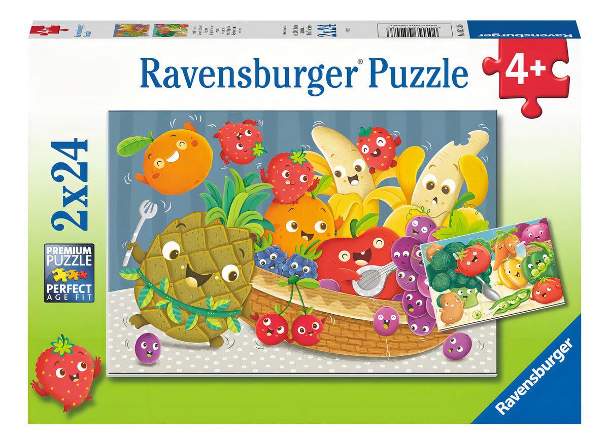 Ravensburger Rompecabezas: Alegría De Frutas Y Verduras