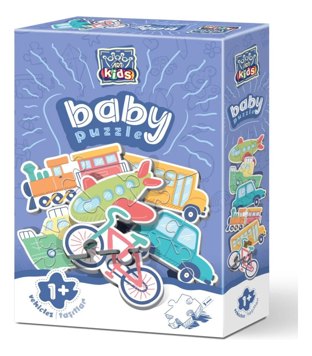 Baby Puzzle De Vehículos Rompecabezas Art Puzzle 24 Pz 5821