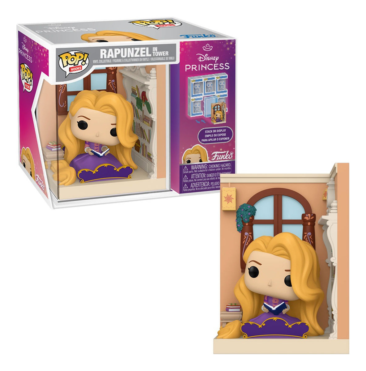 Funko Pop! Nooks: Enredados - Torre De Rapunzel Separador