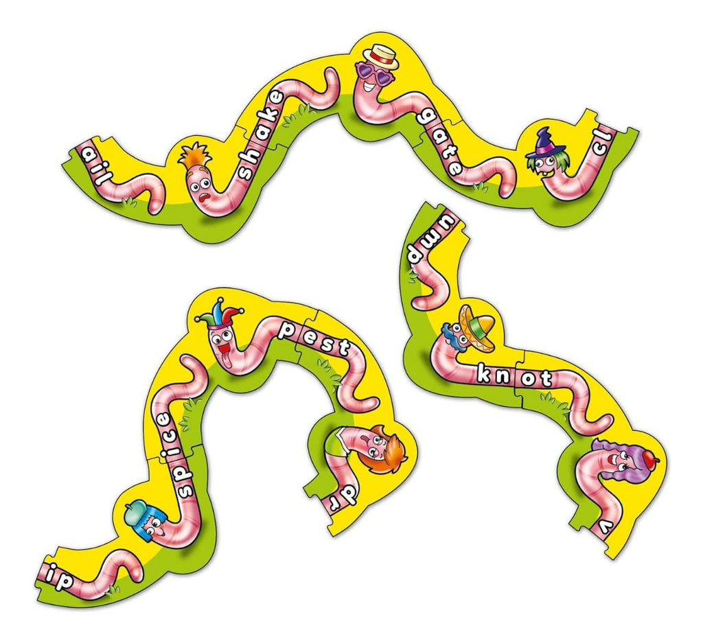 Juego Infantil De Palabras Wiggly Words Orchard Toys 45 Cartas