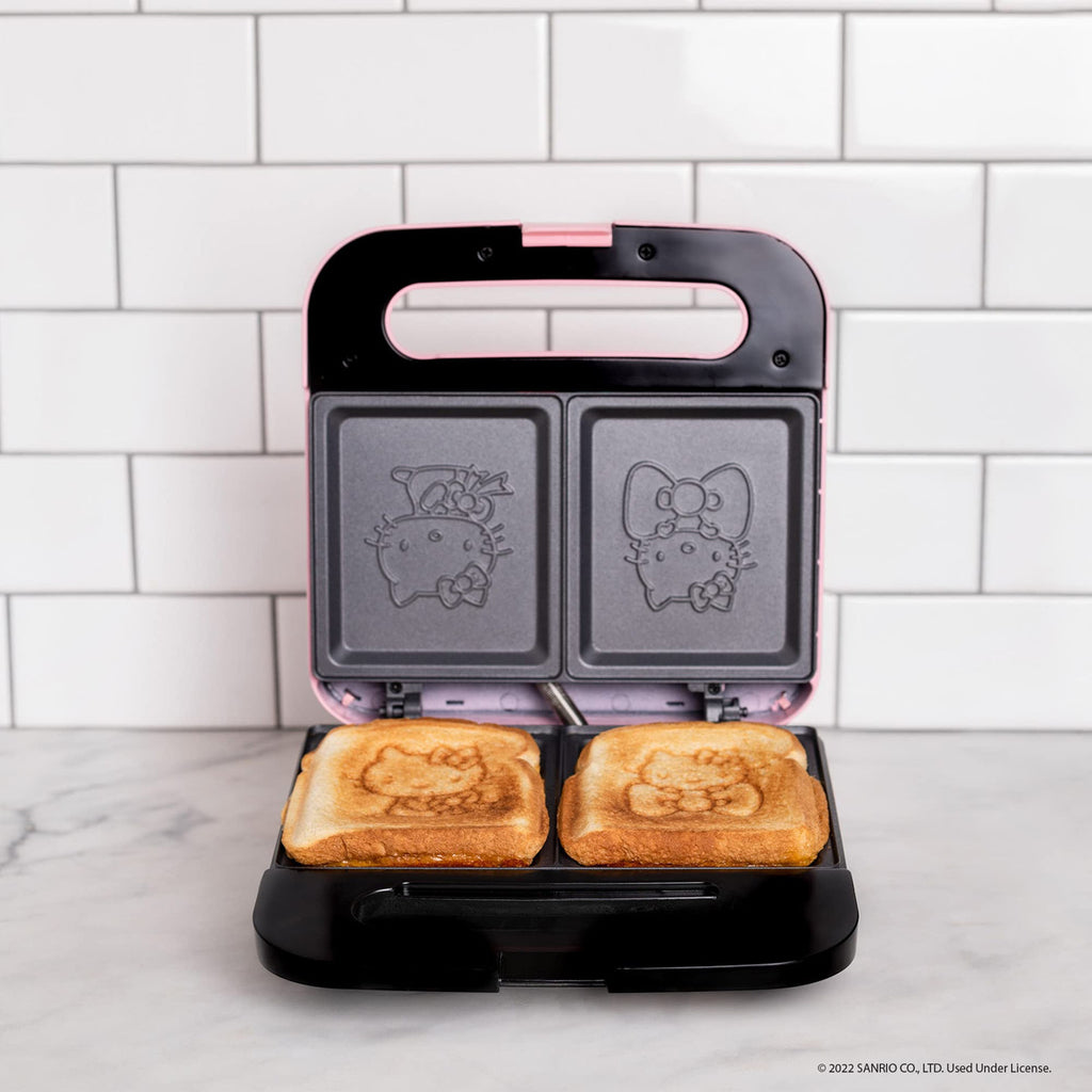 Sandwichera Eléctrica Uncanny Brands Plateada 750w