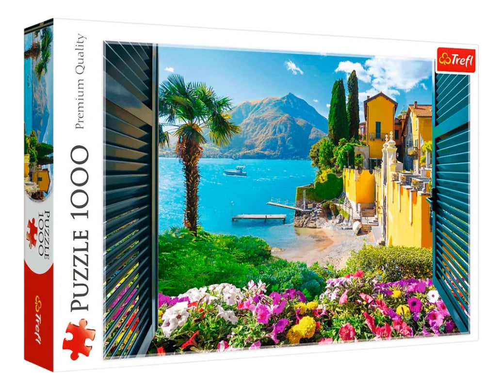 Rompecabezas Lago Como, Italia 1000 Piezas / Trefl