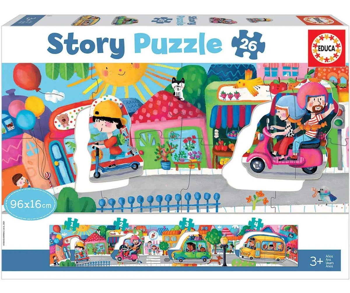 Rompecabezas Infantil Educa Story Puzzle 26 Piezas
