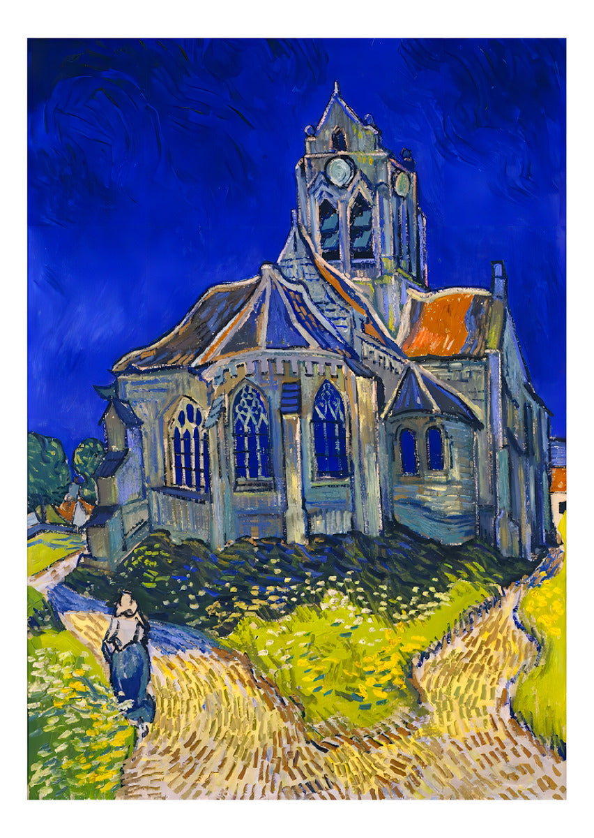 Enjoy Rompe Arte 1000 Piezas La Iglesia De Auvers Van Gogh