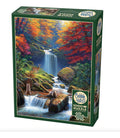 Rompecabezas 1000 Piezas Cobble Hill Cascada En Otoño Cartón Mark Keathley