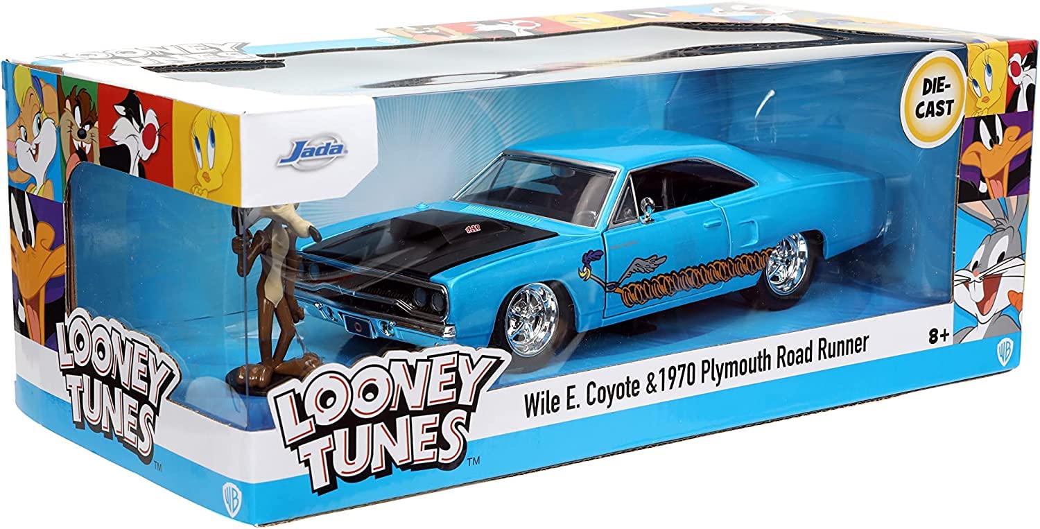 Jada Wile E Coyote & 1970 Plymouth Road Runner, Looney Tunes