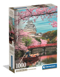 Rompecabezas Castillo Himeji Japón Compact Clementoni 1000 P