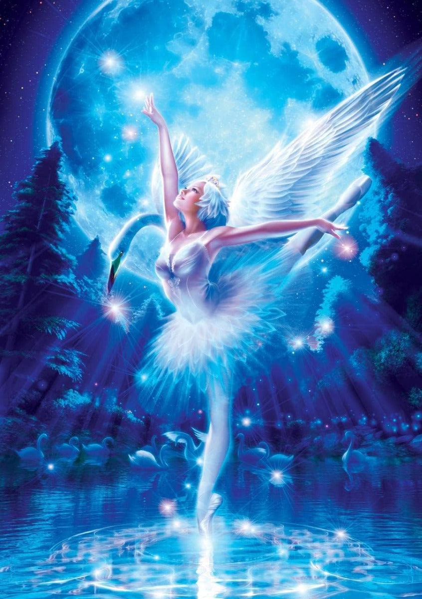 Bailarina Ballet Lago De Los Cisnes 1000 Pz Art Puzzle