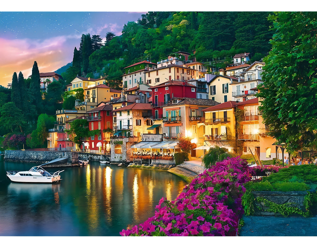 Rompecabezas Trefl Paisaje Lago Como Italia 500 Piezas 14+