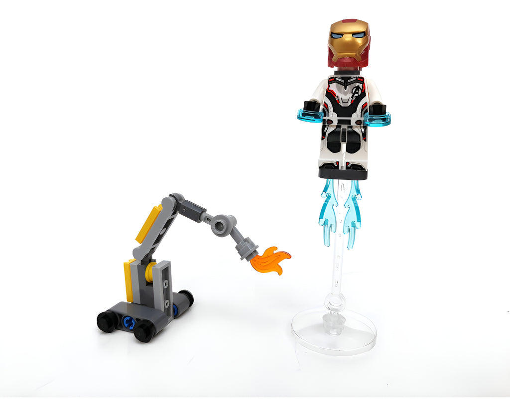 Lego Marvel Avengers Iron Man Y Dum-e Set 30452 38