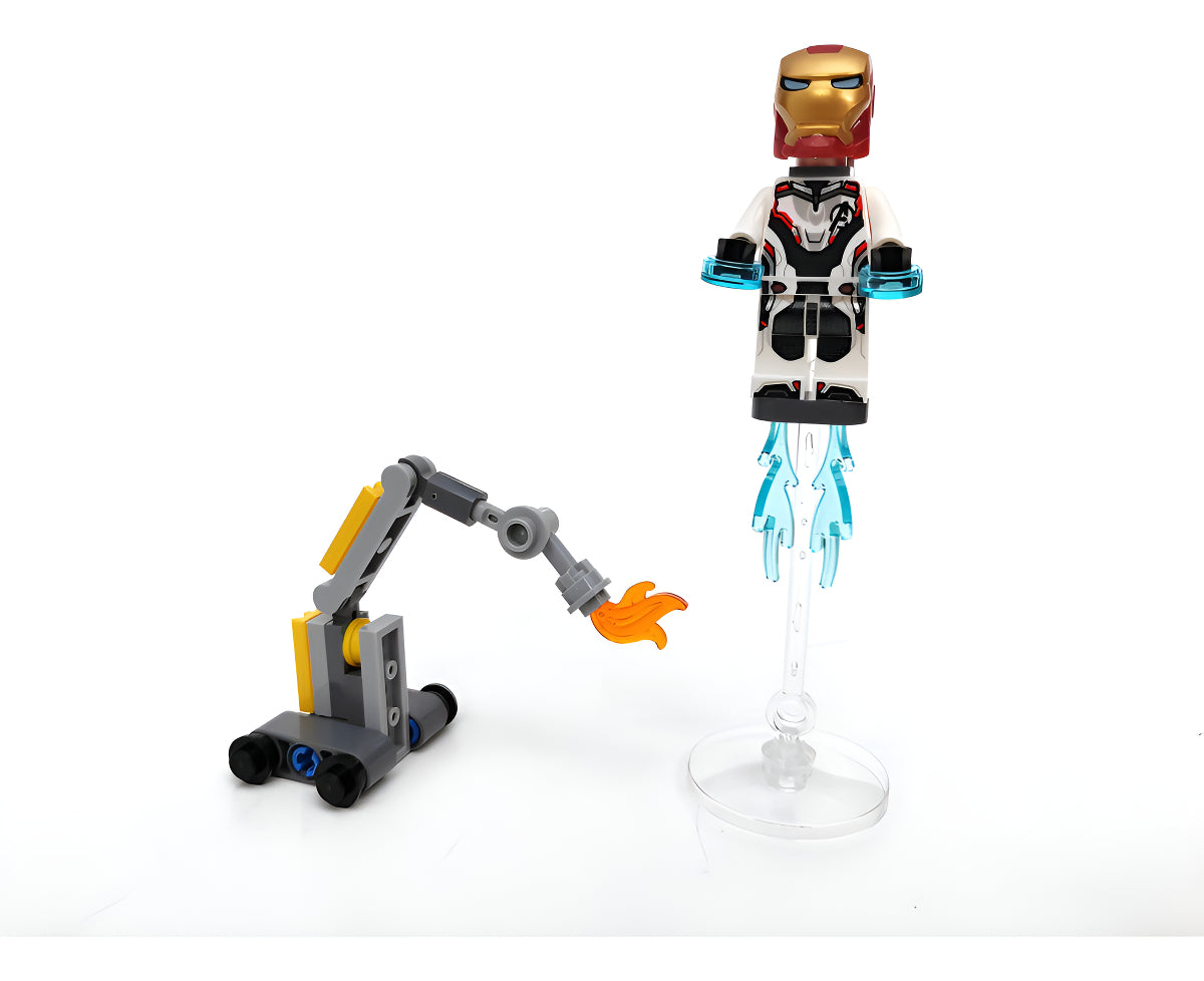 Lego Marvel Avengers Iron Man Y Dum-e Set 30452 38
