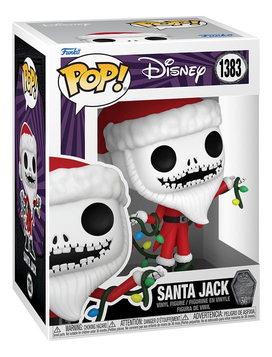 Funko Pop Mundo De Jack 30 Aniversario - Santa Jack 1383