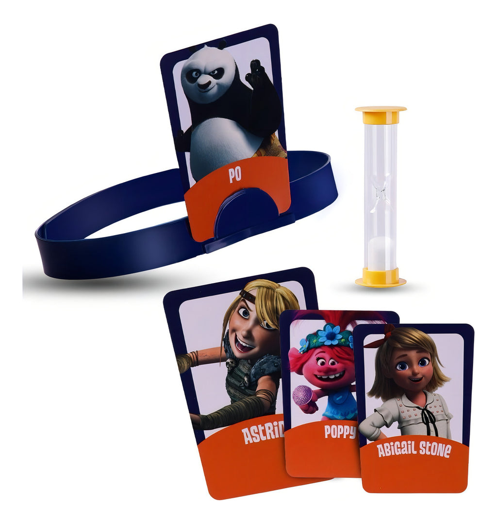 Juego De Mesa Novelty ¿qué Soy? Dreamworks 65 Tarjetas