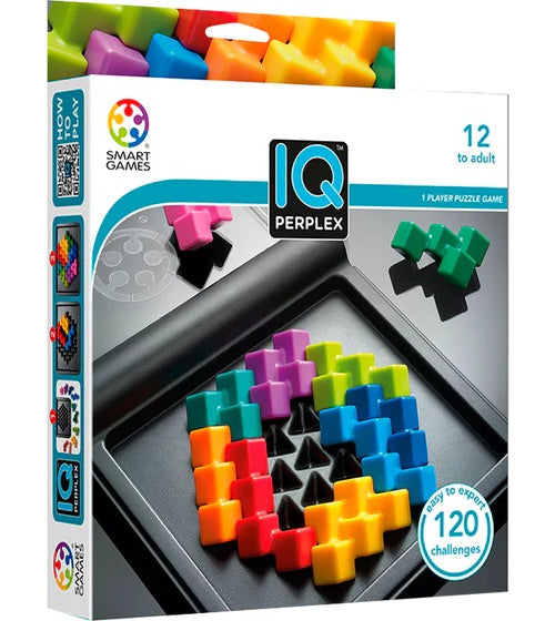 Iq Perplex Juego De Lógica Individual Smart Games 120 Retos