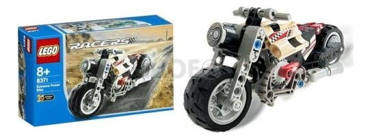 Lego Racers Extreme Power Bike Motocicleta Retropropulsión