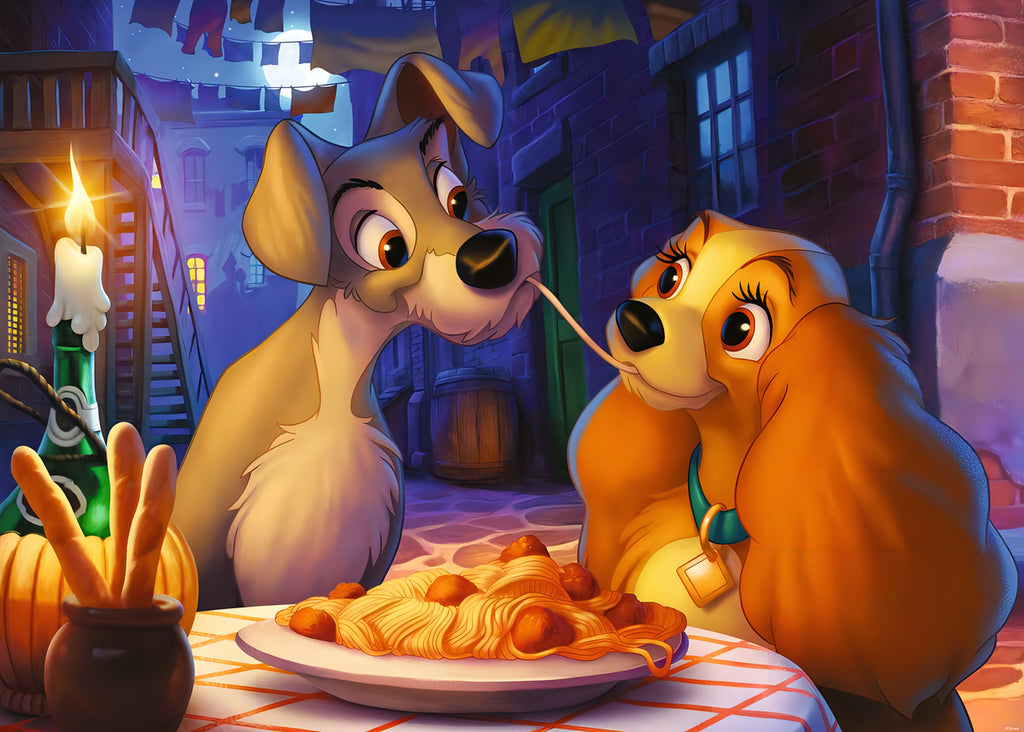 Ravensburger Disney Collector's Edition Lady & The Tramp 13972 1000 Piezas