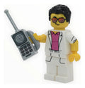 Minifigura Yuppie Con Celular Minifigura Serie 17 Lego 71018