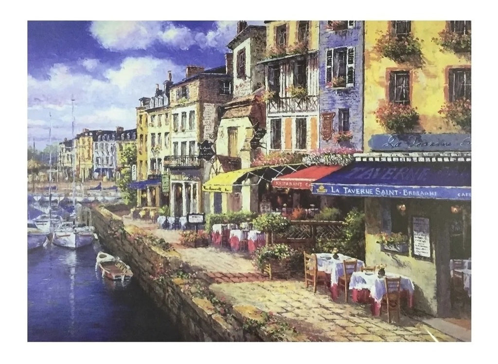 Taverna Saint Bretagne Cafe Rompecabezas 1000 Piezas