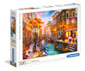Atardecer En Venecia Canal Arte Rompecabezas 500 Clementoni