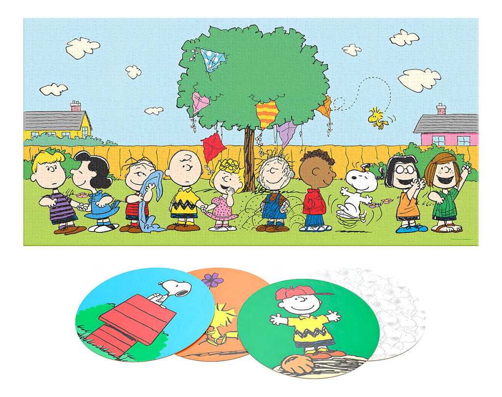 Rompecabezas Premium Peanuts Snoopy 1000 Pzs Blue Board