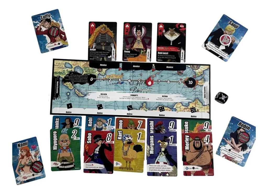 One Piece Nakama - Amigos Y Enemigos