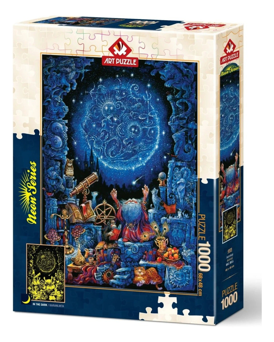 Astrología Rompecabezas Neón Art Puzzle 1000 Piezas 4325