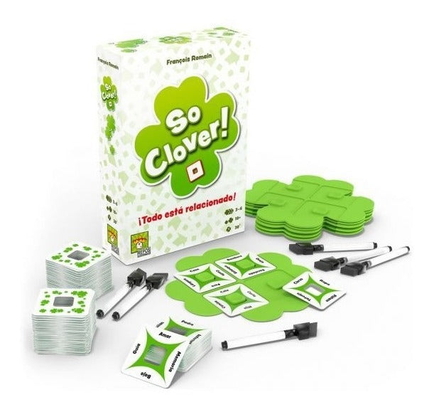 So Clover Juego De Mesa Cooperativo Asmodee Repos En Español
