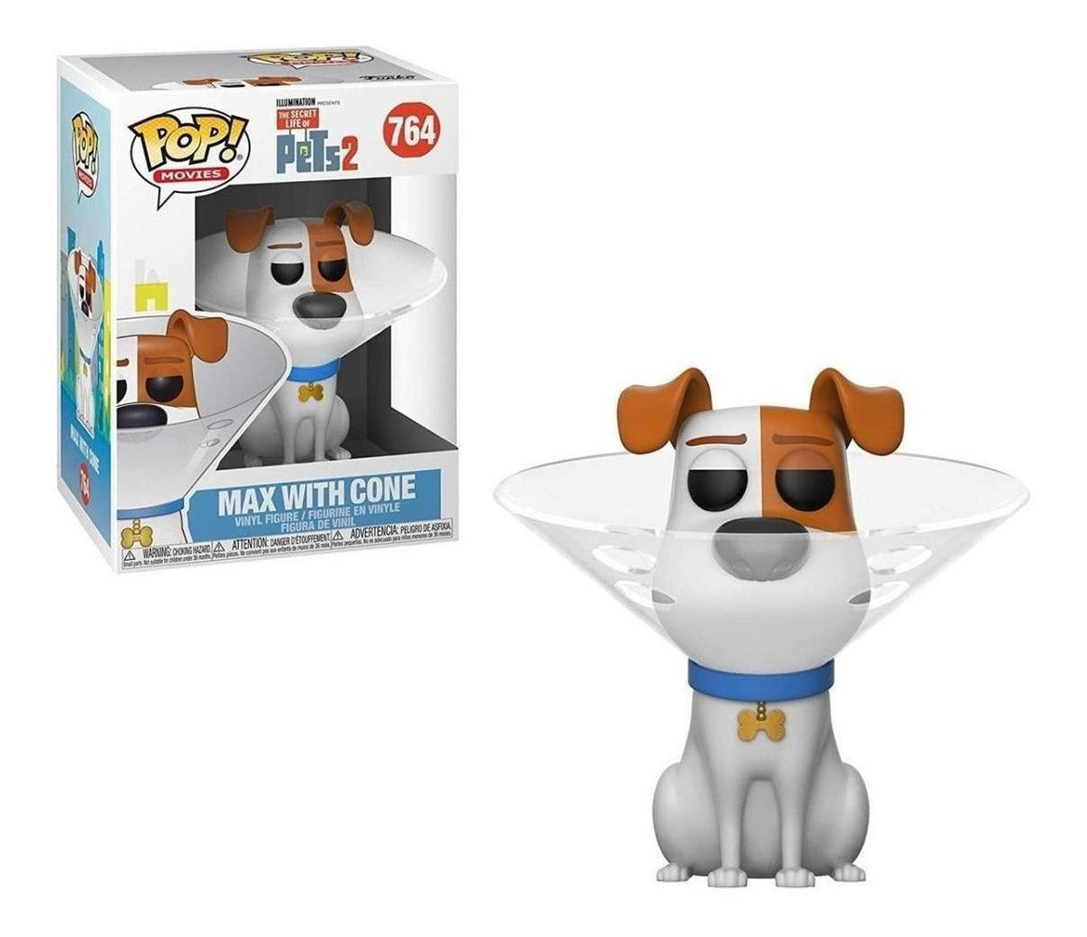 Funko Pop! Pets 2 764 Max With Cone