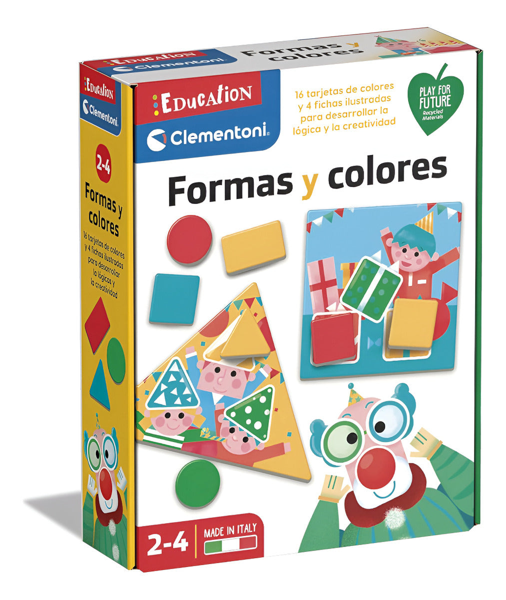 Clementoni - Formas Y Colores Juego Educativo