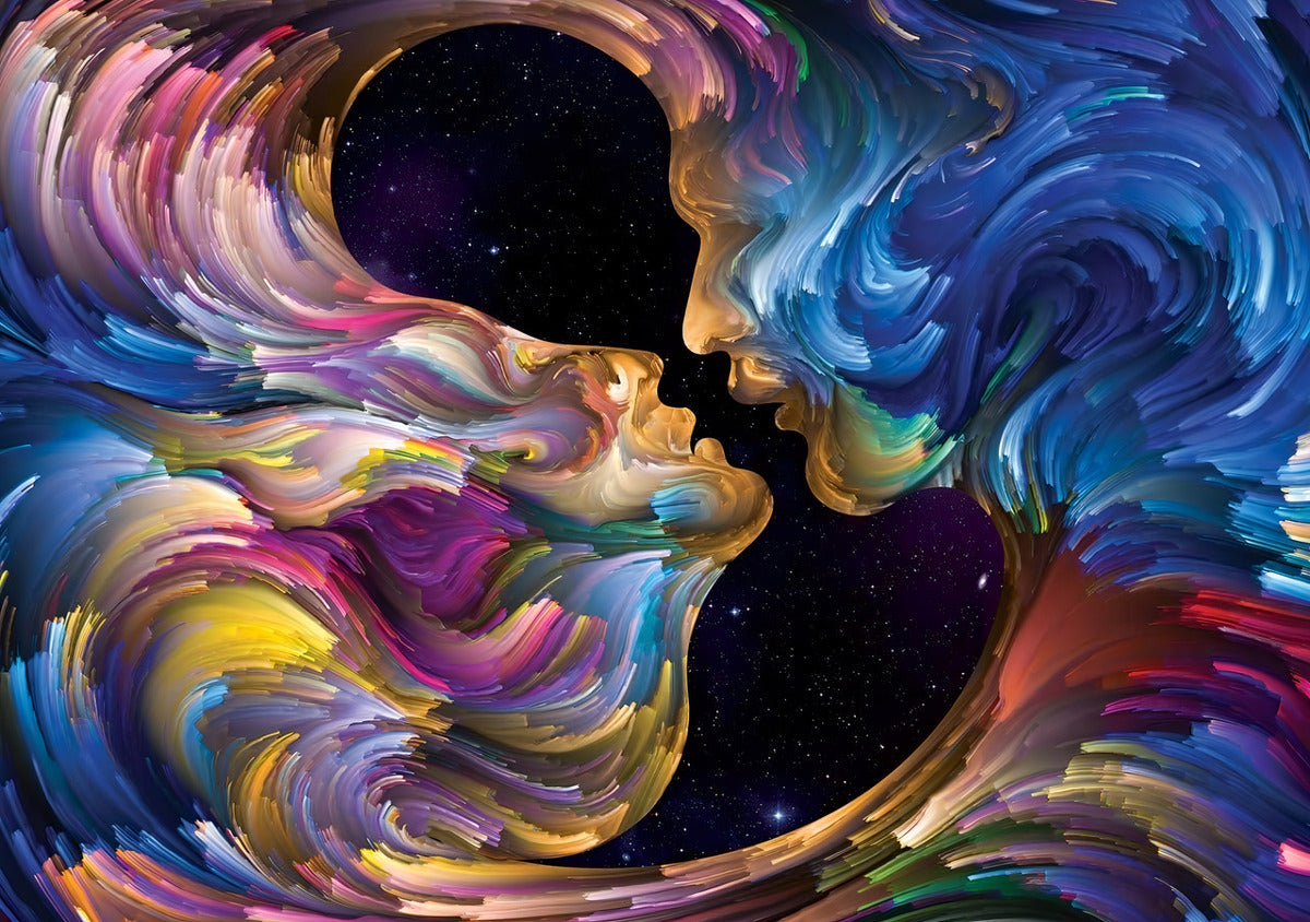 Rompecabezas Art Puzzle Amor Sin Fin 1000 Piezas Temática Arte