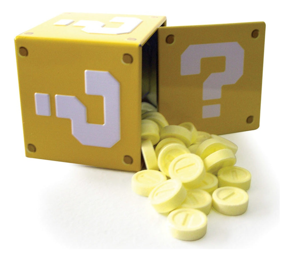 Dulces Nintendo Super Mario Star Tin Caja Con 12 Piezas