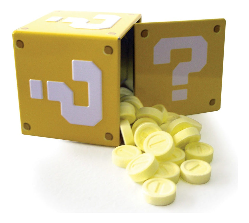 Dulces Nintendo Super Mario Star Tin Caja Con 12 Piezas