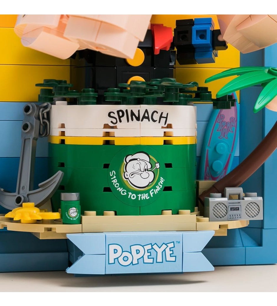 Pantasy Popeye 3d Art - Juego De Bloques De Construcción