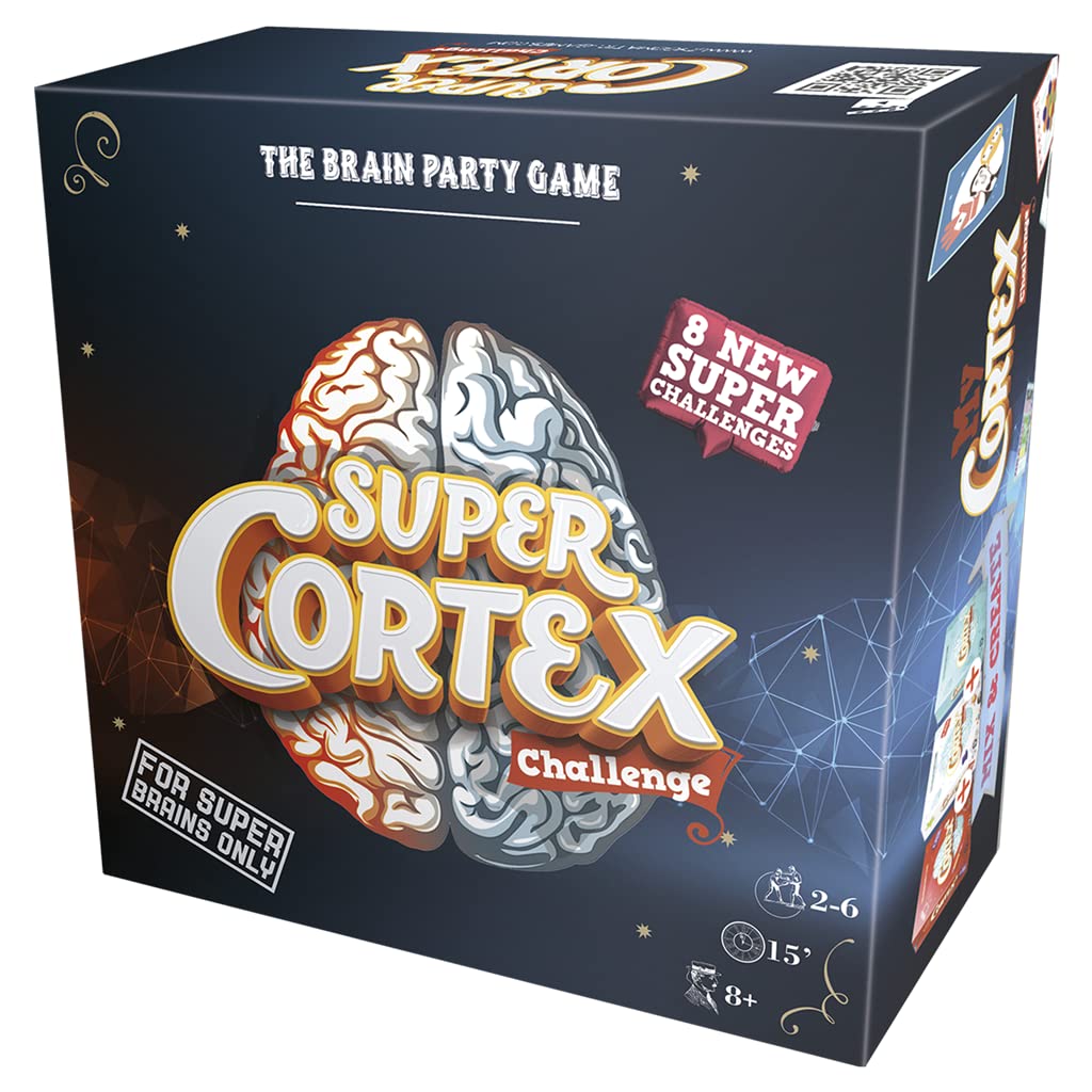 Zygomatic Super Cortex Challenge: Juego de Mesa para Auténticos Cerebritos (2-6 Jugadores, A partir de 8 Años)