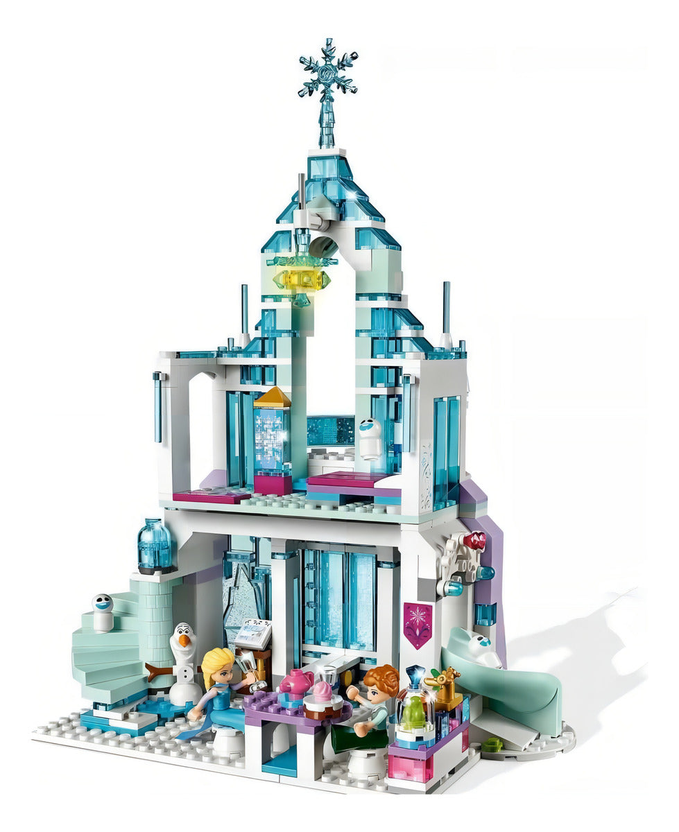 Kit Lego Disney Frozen Palacio Mágico De Hielo De Elsa 43172