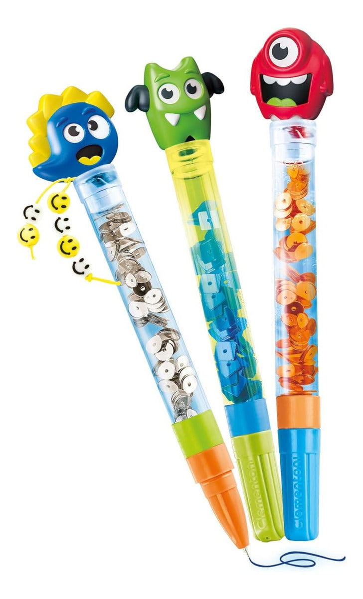 Clementoni Juego Creativo - Idea Pen Kit Monster