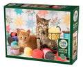 Rompecabezas Cobble Hill 1000 Piezas Gatos Bolas De Pelusa