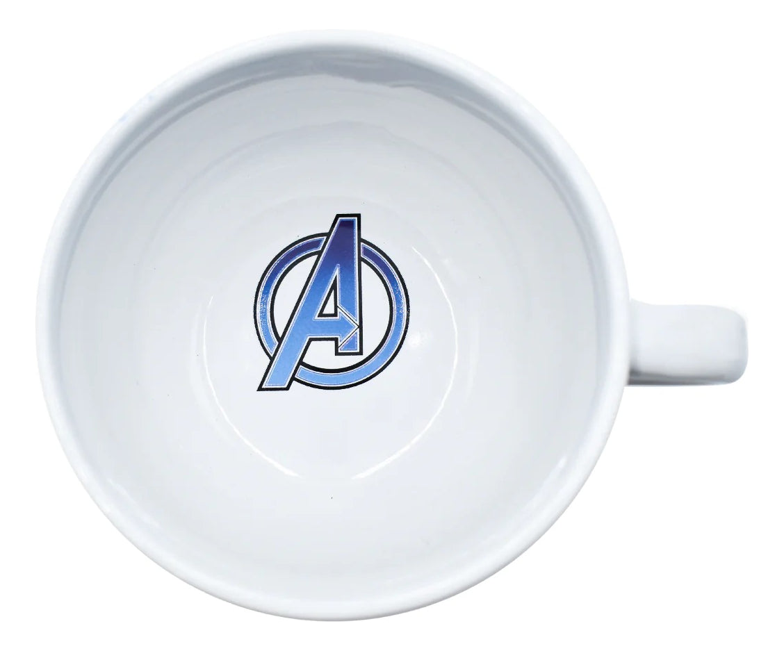 Taza Jumbo Iron Man Capitan America Avengers 820 Ml Cerámica