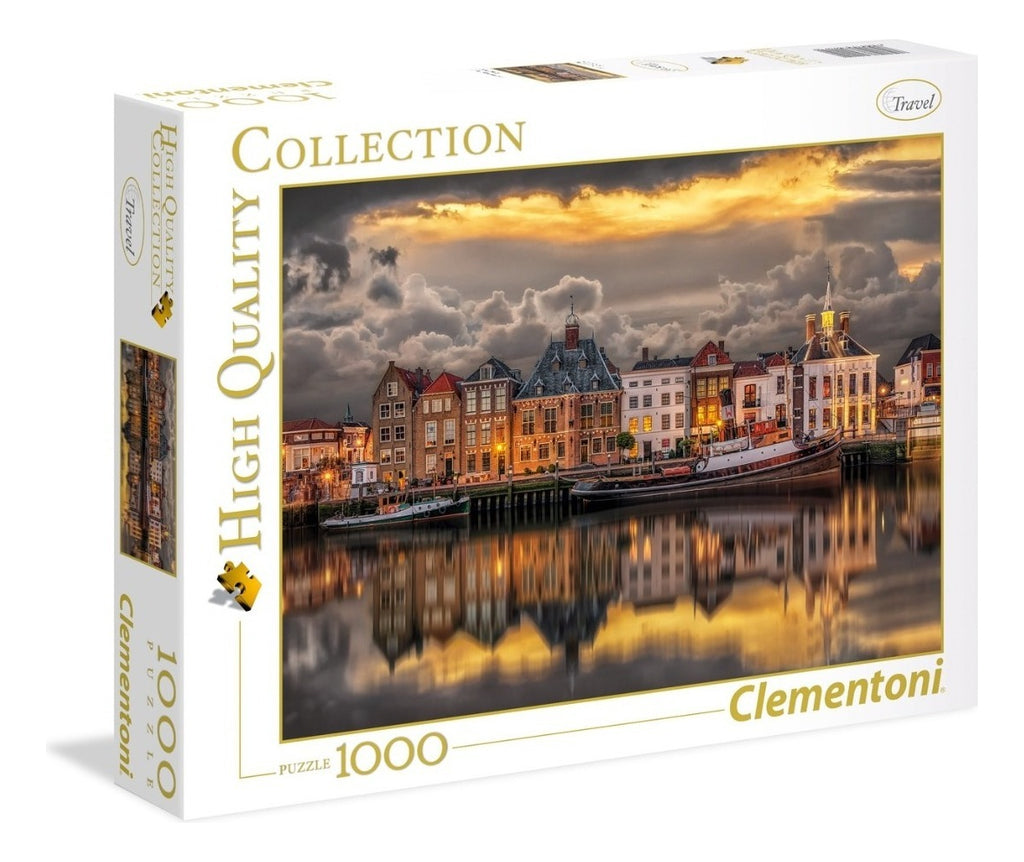 Rompecabezas Clementoni High Quality Collection Dutch Dreamworld 39421 De 1000 Piezas