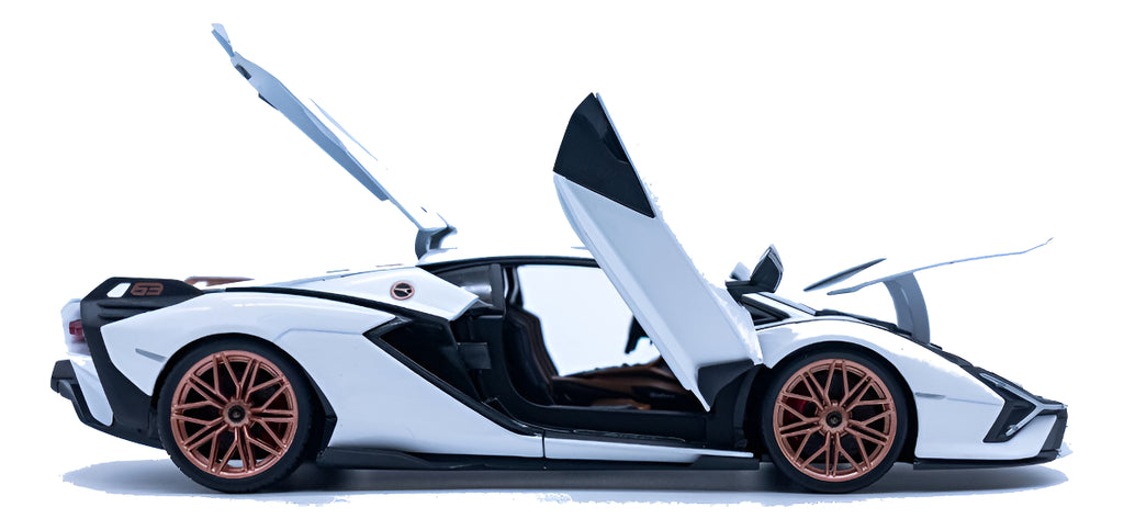 Auto Colección Lamborghini Sian Fkp 37 1:18 Blanco Maisto